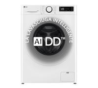 LG D4R3009NSWW Lavasciuga 9/6kg AI DD, Classe D, 1400 giri, Vapore, Eco Hybrid