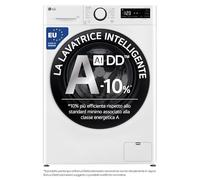 LG F4R3011NSWB Lavatrice 11kg AI DD, Classe A-10%, 1400 giri, Lavaggio a vapore
