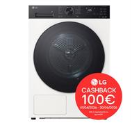 Lg - Asciugatrice Rnx5009twbb.agwqpis 9kg ivory White + Pannello Nero LG