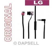 Lg Auricolare Originale Stereo In-ear Le411 Quadbeat Black Per Cookie Lite T300