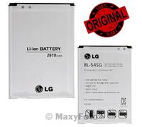 LG BATTERIA IONI DI LITIO ORIGINALE BL-54SG 3,8V 2610mAh PILA OPTIMUS G2 D802