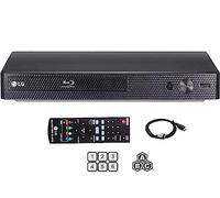LG BP-250 - Lettore Blu-ray, 110-240 Volt, smart, con cavo HDMI Dynastar da 1,5 m
