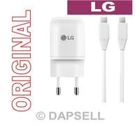 Lg Caricabatterie Originale Mcs-n04ed 15w Cavo Type C White V30+ V30s Thniq W11