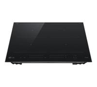 LG CBIZ2437B Piano cottura induzione 60cm, 7,4kW con limitatore, 4 zone, 2 flex, Wi-Fi