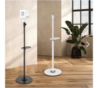 LG CineBeam Qube HU710PB Supporto da pavimento bianco con staffa e vassoio po...