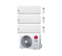LG Climatizzatore TrialSplit Libero Smart 9+9+12 con MU4R25.U22 Inverter R-32 Wi-Fi Classe A++