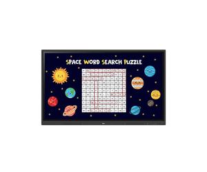 LG CreateBoard 65TR3DK-B Lavagna interattiva UHD da 65 pollici con Android 13, connettività wireless e software lavagna integrato per ambienti di