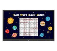 LG CreateBoard lavagna interattiva 1651 cm (65") 3840 x 2160 Pixel Touch screen Nero USB / RF Wireless