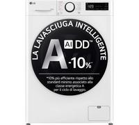 LG D2R5S09TSWW LAVASCIUGA SLIM 9/5 KG 1200 GIRI AI DD TURBOWASH 360 VAPORE -E [EEK: E (EX CLASSE A++)]