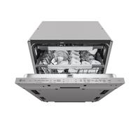 LG Lavastoviglie a scomparsa totale QuadWash Serie 4, Classe A 43dB 14 coperti,Vapore, Info Light,Cerniere sliding Noble Steel - DB476TXSW Noble Steel