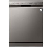 LG DF365FPS Lavastoviglie Libera Installazione, Serie 3, 14 coperti, Sistema QuadWash a 4 Bracci Irroratori, Vapore TrueSteam, Apertura Automatica