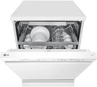 LG DF365FWS - Lavastoviglie da 14 coperti, Installazione libera, colore Bianco