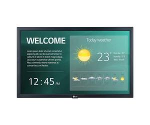 Lg Display professionale 22" 1920x1080 FULL HD SM3G SERIES Digital Signage Black