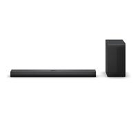 LG DS70TY 3.1.1 - Soundbar Dolby Atmos (400 W) con subwoofer wireless (eARC, HDMI, ottico, Bluetooth) [2024], colore: Nero