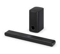 LG DS77TY 3.1.3 - Soundbar Dolby Atmos 400 W con subwoofer wireless (eARC, HDMI, ottico, Bluetooth) [2024], colore: Nero