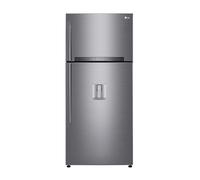 LG GTF744PZPED Frigorifero doppia porta, Classe E, 509L, Wi-Fi, Dispenser acqua, Inox