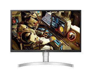 LG Electronics Monitor da gioco UHD 4K 27UL550, 27", 4K, 60Hz, 5 ms, display IPS, HDR 10, AMD FreeSync, risparmio energetico, HDMI, Displayport, antiriflesso, supporto regolabile