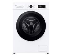 LG Lavatrice Slim 7Kg Serie X1 1200 giri, WI-FI Vapore White + Black Knob - F2NX10S7NLK Bianco