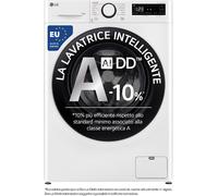 LG F2R3S09AIDD Lavatrice 9kg AI DD, Classe A-10%, 1200 giri, Motore Direct Drive