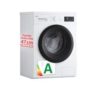 LG F4A10S8NWK.ABWQCES - Lavatrice, 8 kg, 1400 giri/min, carico frontale, 8 programmi, programma rapido e programma lavaggio a mano, fondo speciale ridotto, display LED, serie 100, colore bianco