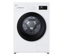 LG F4NA10S8NWK Lavatrice slim 8kg, Classe A, 1400 giri, Programma igiene con vapore, Top rimovibile, White