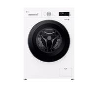 LG F4NX1008NWK Serie X1 LAVATRICE, Caricamento frontale, 8 kg, 10 programmi, Profondità 55 cm, Essence White, livello rumorosità centrifuga 75 dB(A), Classe A