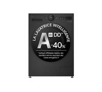 LG Lavatrice 13kg Next AI DD™ Serie X7 Classe A-40% 1400 giri, Easy Circle Control, Wi-Fi, AI Wash, Vapore, TurboWash Black - F4X7013TBB Matte Black