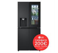 LG InstaView GMG860EPBE Frigorifero Multidoor Slim , Classe E, 508L, Wi-Fi, UVnano, Nero