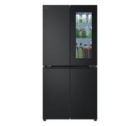 LG InstaView GMV860EPDE Frigorifero Multidoor Slim, Classe E, 530L, Wi-Fi, Linear Cooling, Essence Matte Black