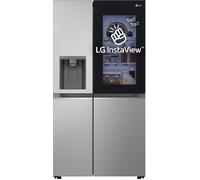 LG InstaView GSGV81PYLL Frigorifero Side-by-Side , Classe E, 635L, Wi-Fi, Senza allaccio, Door Cooling, Prime Silver