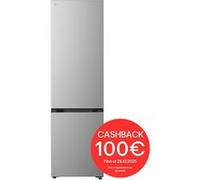 LG Frigorifero combinato Fit & Max 60 cm| Classe E, 375 L| AI Inverter, Wi-Fi, Door Cooling, Total No Frost|Prime Silver - GBBSJ20EPY Silver