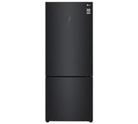 LG GBB569MCAMN Frigorifero combinato 70cm, Classe E, 462L, Wi-Fi, No frost, Nero
