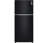 LG Frigorifero doppia porta Classe E, 506L Porte in vetro, Door & Linear Cooling, Cassetto 0 gradi, No frost Nero - GTB744BMBED Nero