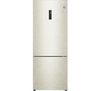LG GBB567SECMN Frigorifero Combinato Total No Frost, 462L, Larghezza 70cm, Wi-Fi, Door & Linear Cooling, Cassetto Fresh Balancer, Display esterno, Compressore Smart Inverter, Smart Diagnosis, Sabbia