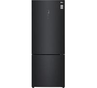 LG GBB569MCAMN Frigorifero combinato 70cm, Classe E, 462L, Wi-Fi, No frost, Nero