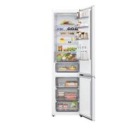 LG GBBS322BSW Fit&Max - Frigorifero congelatore, 375L, 2030 mm di altezza Smart Inverter Compressor, Total No Frost, FRESHConverter+ 0° Zone, bianco, supporto silenzioso (33 dB(A)).