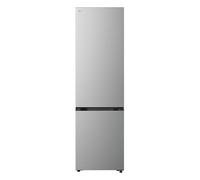 LG Frigorifero combinato Fit & Max 60 cm| Classe C, 375L| AI Inverter, Wi-Fi, Metal Fresh, Door Cooling, Total No Frost| Prime Silver - GBBS726CPY Silver