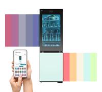 LG GBG719MDNN FRIGORIFERO COMBINATO INSTAVIEW MULTICOLORE 352LT NO FROST -D [EEK: D (EX CLASSE A+++)]