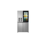 LG - InstaView GMK961PY5E Frigorifero 4 porte | Classe E, 646L | Wi-Fi, Dispenser acqua senza allaccio, Door & Linear Cooling | Prime Silver