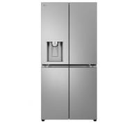Lg gml860pyfefrigorifero multidoor slim, classe e, 506l , wi-fi, linear cooling, total no frost, smart diagnosis, inox, argento