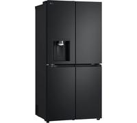 LG GML861EPPE Side by Side Slim Frigorifero, Classe E, 506 L, Frigorifero Multi-Door con congelatore, Dispenser di acqua Crushed Ice con UVnano, Total NoFrost, Smart Inverter Compressore, Wi-Fi