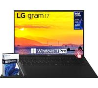 LG Gram 17 Touchscreen Laptop Copilot+ PC, Display WQXGA da 17 pollici, Intel Ultra 7 Series 2 258V, 32 GB RAM, SSD da 1 TB, grafica Intel Arc, retroilluminato, Wi-Fi 7, licenza a vita Microsoft