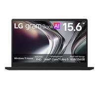LG gram 15U50U NOTEBOOK, 15,6 ", processore Intel® Core Ultra 5 115U, Intel®, RAM 8 GB, 256 GB SSD, Black, Windows