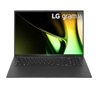 LG gram Computer portatile leggero da 16", Intel Evo Edition - Processore Intel Core Ultra 7 abilitato AI, Windows 11 Home, 16 GB di RAM, SSD da 2 TB, nero