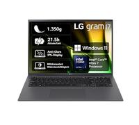 LG Gram Laptop 17" con Intel Core Ultra 7, 32GB RAM, 2TB SSD, Windows 11, 16:10 IPS Display, 17Z90S-G.AD7CG - Grigio