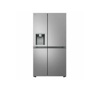 LG GSLE81PYBC Frigorifero Side-by-Side, Classe C, 628L, Wi-Fi, Dispenser senza allaccio, Total No Frost, Prime Silver