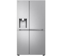 LG GSLE91MBAB.AMBQEUR - Frigorifero Side By Side, Serie 900, Classificazione B, Senza Presa d'Acqua, 623L, Acciaio strutturato Anti-impronta