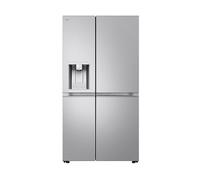 LG GSLE91MBAC Frigorifero Side-by-Side, Classe C, 628L, Wi-Fi, Dispenser senza allaccio, Total No Frost, Metal Sorbet