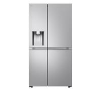 LG GSLE91MBAC Frigorifero Side-by-Side, Classe C, 628L, Wi-Fi, Dispenser senza allaccio, Total No Frost, Metal Sorbet