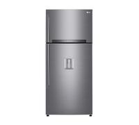 LG GTF744PZPED Frigorifero doppia porta, Classe E, 509L, Wi-Fi, Dispenser acqua, Inox